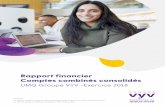 Rapport financier Comptes combinés consolidés