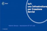 IoT: una Infrastruttura per Creazione Servizi
