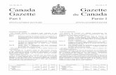 Vol. 144, No. 22 Vol. 144, no Canada Gazette du Canada