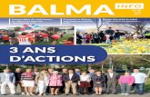 3 ANS D’ACTIONS - Balma