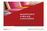 RAPPORT PIÈCES CACHÉES - VALDELIA Innovation