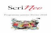 Programme janvier-février 2018 - Scrineo