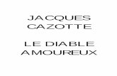 JACQUES CAZOTTE LE DIABLE AMOUREUX