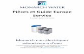 Pièces et Guide Europe Service - Monarch Water