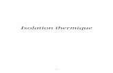 Isolation thermique - F2School