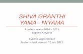 SHIVA GRANTHI YAMA - NIYAMA
