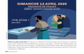 DIMANCHE 12 AVRIL 2020 - paroissedemontcuq.fr