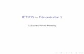 IFT1155 Démonstration 1
