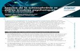 Spectre de la schizophrénie et autres troubles psychotiques