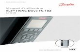 Manuel d'utilisation VLT HVAC Drive FC 102 1,1-90 kW