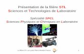 Présentation de la filière STL Sciences et Technologies de ...