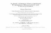A Study of IIndoor UUltra-wideband Propagation ...