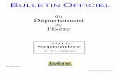 ULLETIN OFFICIEL - isere.fr