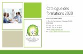 Catalogue des formations 2020 - AGREAL International