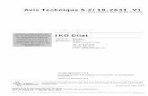 Avis Technique 5.2/18-2631 V1