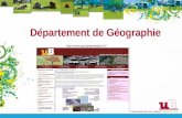 Département de Géographie - Histoire-géographie Dijon