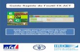 Guide Rapide de l’outil EX A C -ACT X T - FAO