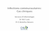 Infections communautaires: Cas cliniques