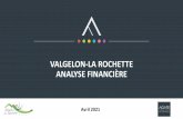 VALGELON-LA ROCHETTE ANALYSE FINANCIÈRE