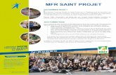 MFR SAINT PROJET - Les Maisons Familiales Rurales de la ...