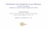 Introduction aux Systèmes et aux Réseaux