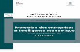 Protection des entreprises et Intelligence économique