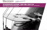 FORMATIONS 2018/2019 - L'école des métiers de la musique