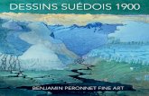 DESSINS SUÉDOIS 1900 - Benjamin Peronnet