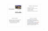 E-books •Progettare e costruire un e-book •Formati e ...