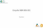 Enquête NBN B06-001