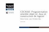 CSC4102: Programmation orientée objet en Java et ...