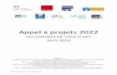Appel a projets 2022 - apt.fr