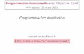 Programmation fonctionnelle avec OCaml - Cours 3