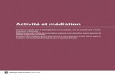 Activité et médiation - Les Centres d’Entrainement aux ...