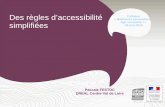 Des règles d’accessibilité « Bâtiments accessibles ...
