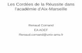 Les Cordées de la Réussite dans l'académie d'Aix-Marseille