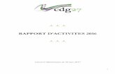 RAPPORT D’ACTIVITES 2016 - CDG27