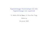 Apprentissage Automatique (5/10): Apprentissage non supervisé