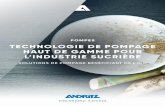 ANDRITZ Solutions de pompage pour l‘industrie sucrière