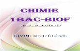 Chimie 1BAC-BIOF