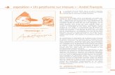 exposition « Un posthume sur mesure » :André François L