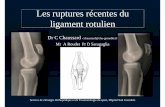 12h.Dr Chaussard.Les ruptures récentes du ligament ...