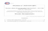 Décision n° 2020-834 QPC - Conseil constitutionnel
