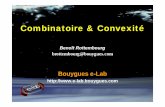 Combinatoire et Convexité - ENSTA Paris
