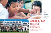 2011/12 Rapport d’activité - AEFE