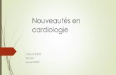 Nouveautés en cardiologie - INTERCOM SANTE 57