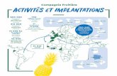 Compagnie Fruitière Activites et Implantations