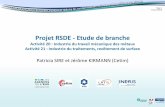 Projet RSDE - Etude de branche - OFB
