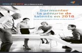 Surmonter la pénurie de talents en 2018