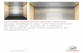 Schindler 6200/6300 design intérieur Design intelligent ...